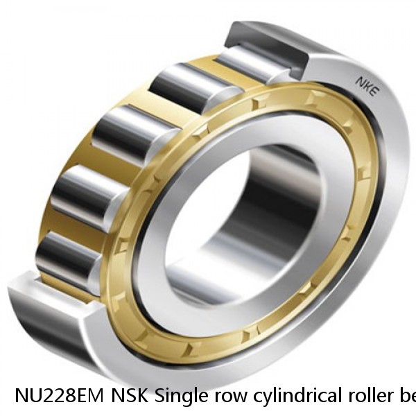 NU228EM NSK Single row cylindrical roller bearings