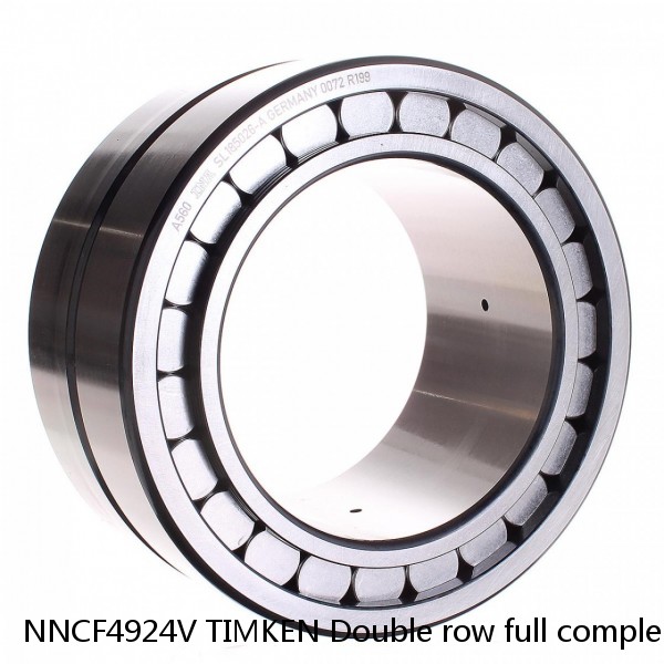 NNCF4924V TIMKEN Double row full complement cylindrical roller bearings